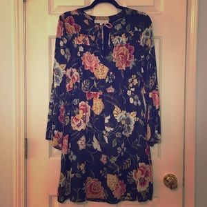 Loft Floral Print Dress